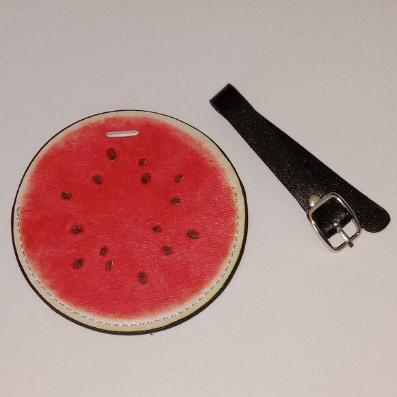 🎯 10 for $10 / Watermelon Luggage Travel Tag - Picture 1 of 4